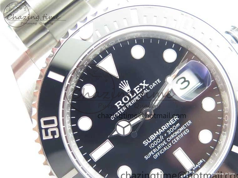 0128 Lightweight Submariner 116610 LN Black Ceramic ZF 1:1 Best Edition 904L SS Case and Bracelet VR 2894